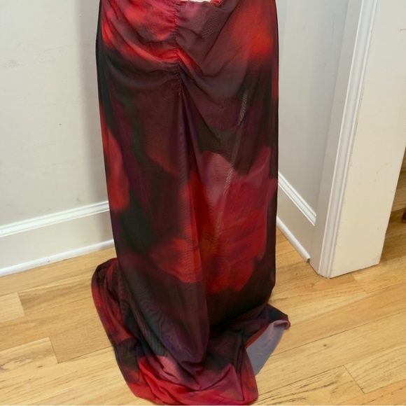 Jaded London Sedona Vixen Red Maxi Dress, size 6 - Picture 8 of 9
